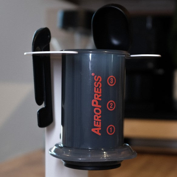 Aeropress Holder Aeropress Organizer & Display Stand metal Cork Color  Options Companion for Aeropress 